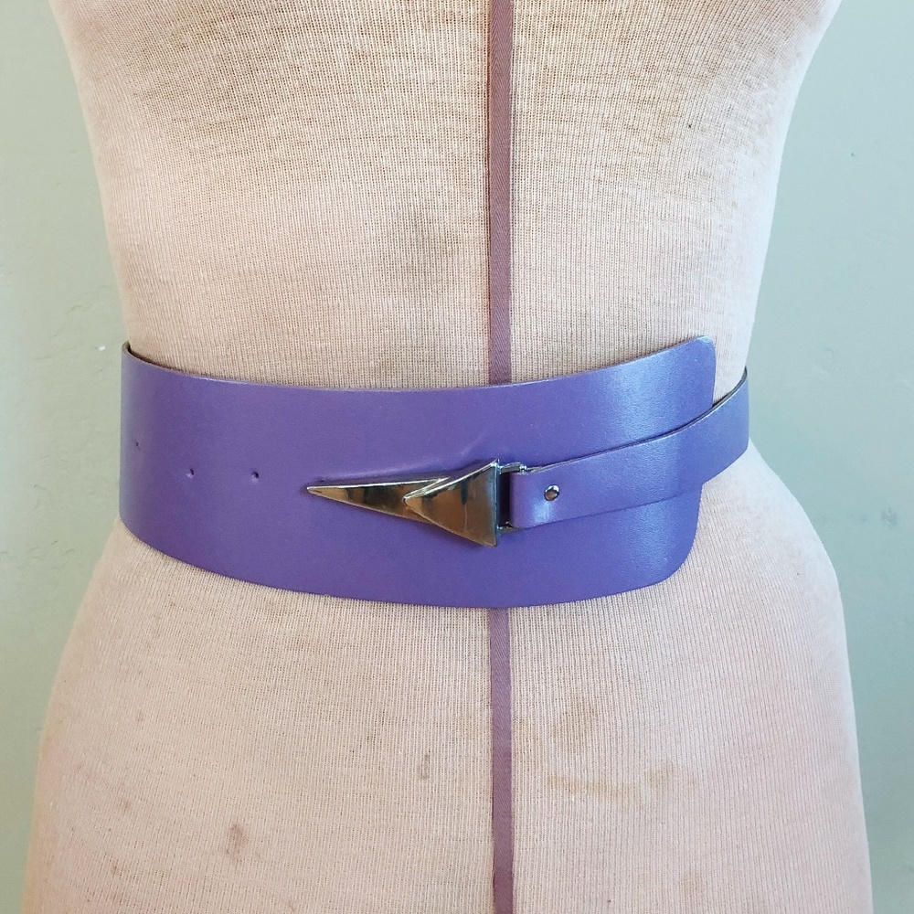 1980s Purple Adjustable Belt